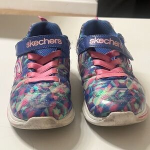 Skechers girls Microspec Plus Swirl Sweet Sneaker